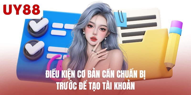 Điều kiện cơ bản cần chuẩn bị trước để tạo tài khoản