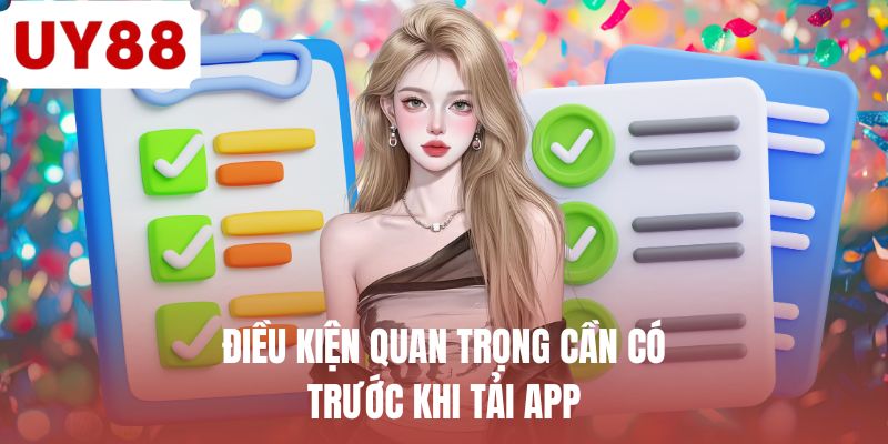 Điều kiện quan trọng cần có trước khi tải app